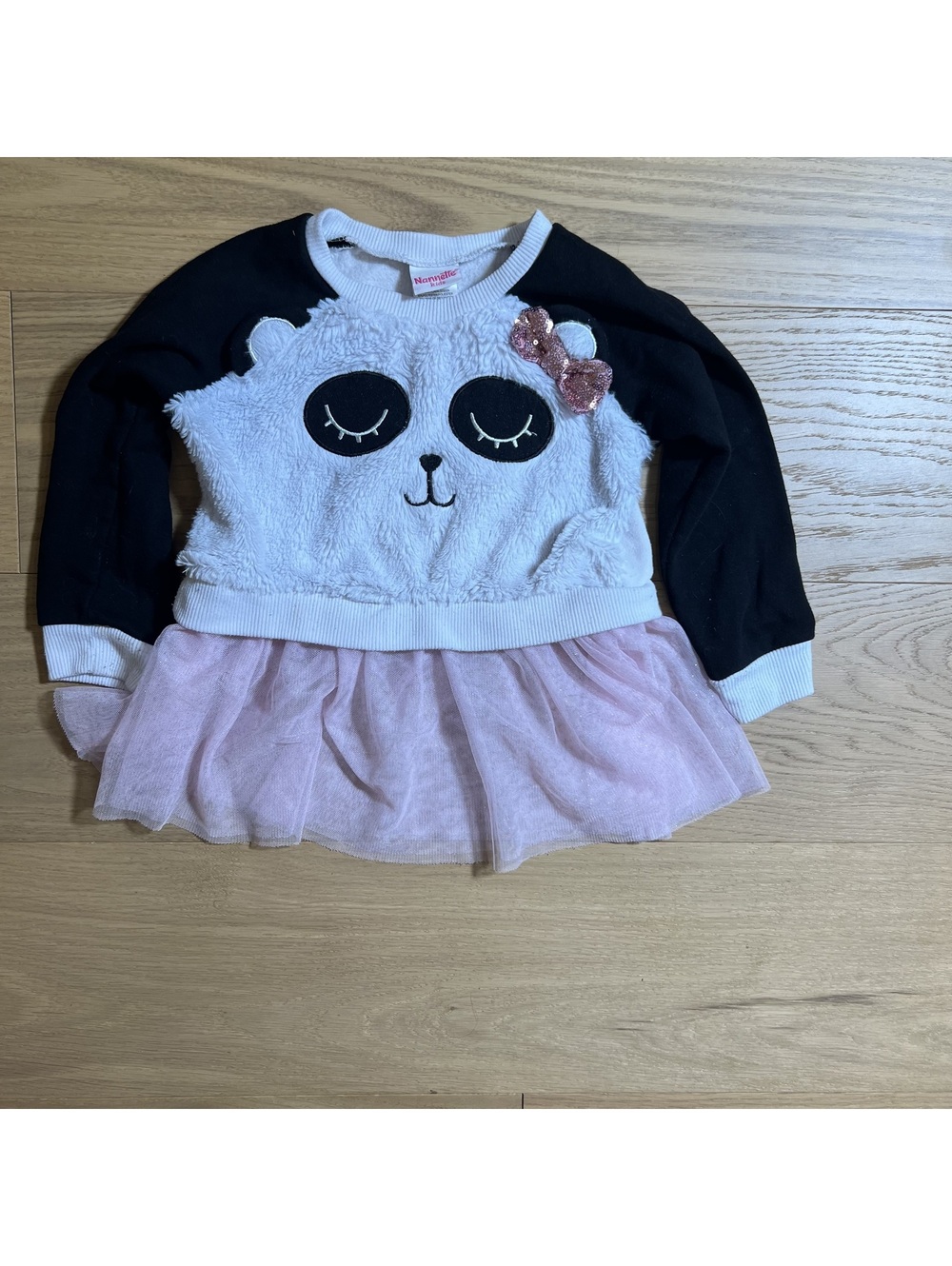Nanette Kids Kids' Pink Skirted Sweater – Size 6